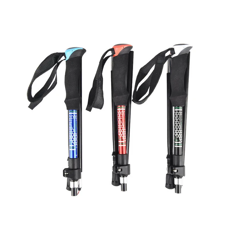 5 Sections Lightweight Foldable Trekking Poles MW1043C1