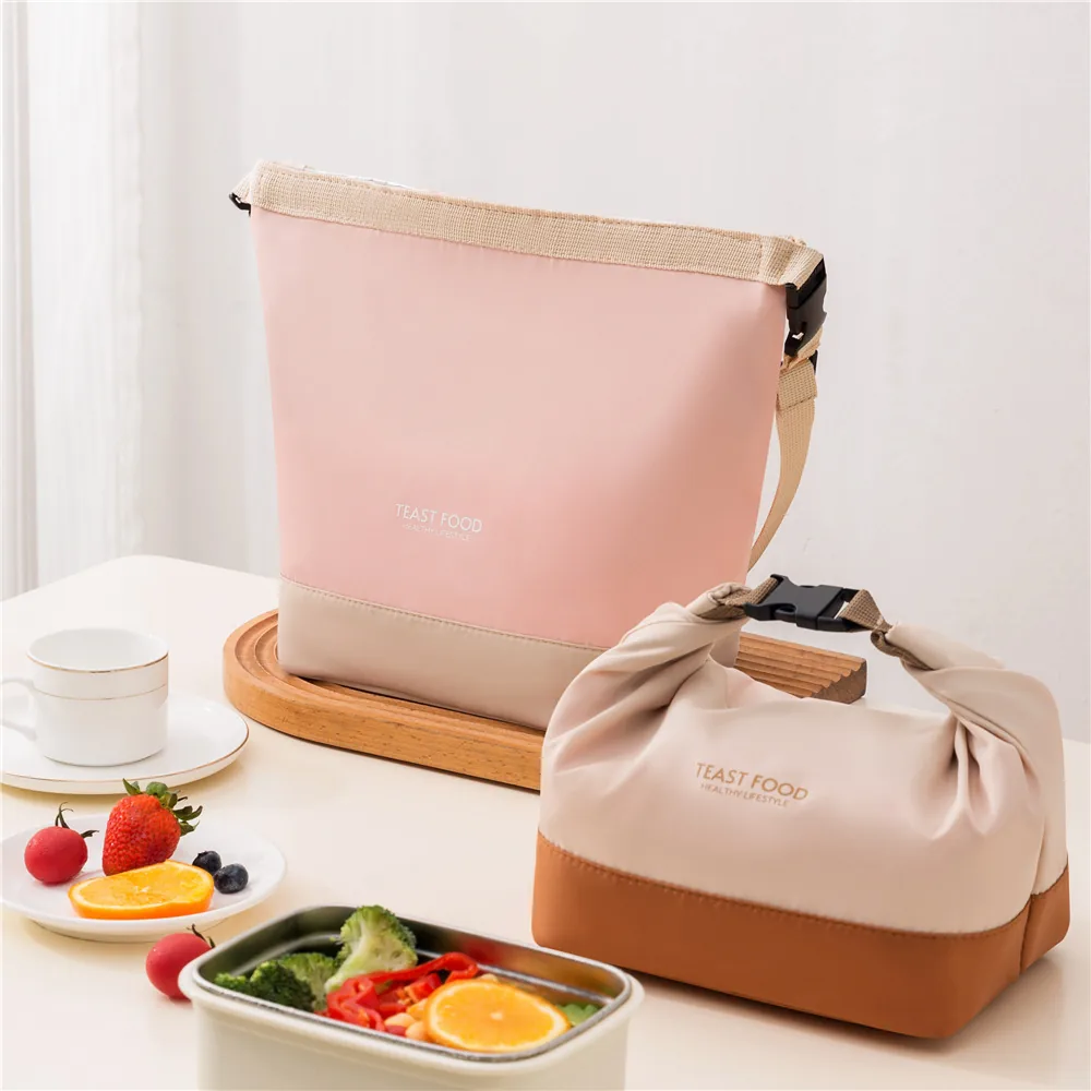 Custom Outdoor Thermal Cooler Lunch Bag with Adjustable Shoulder Straps detail view 3