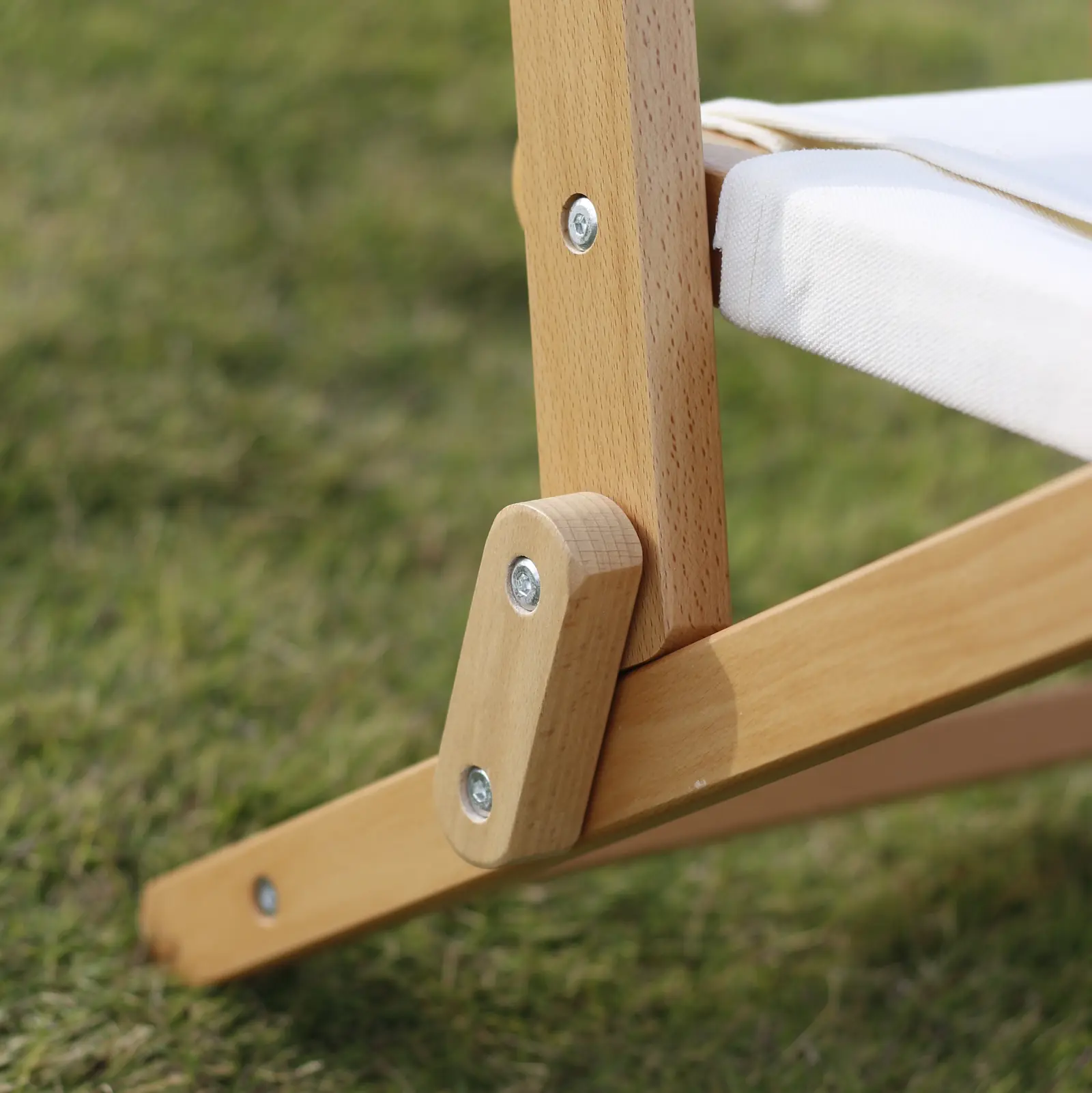 Eco-Friendly Soil Wood Portable Outdoor Popular Folding Picnic Dinning Wooden Chair Hot Sale Camping Wooden Chair detail view 7