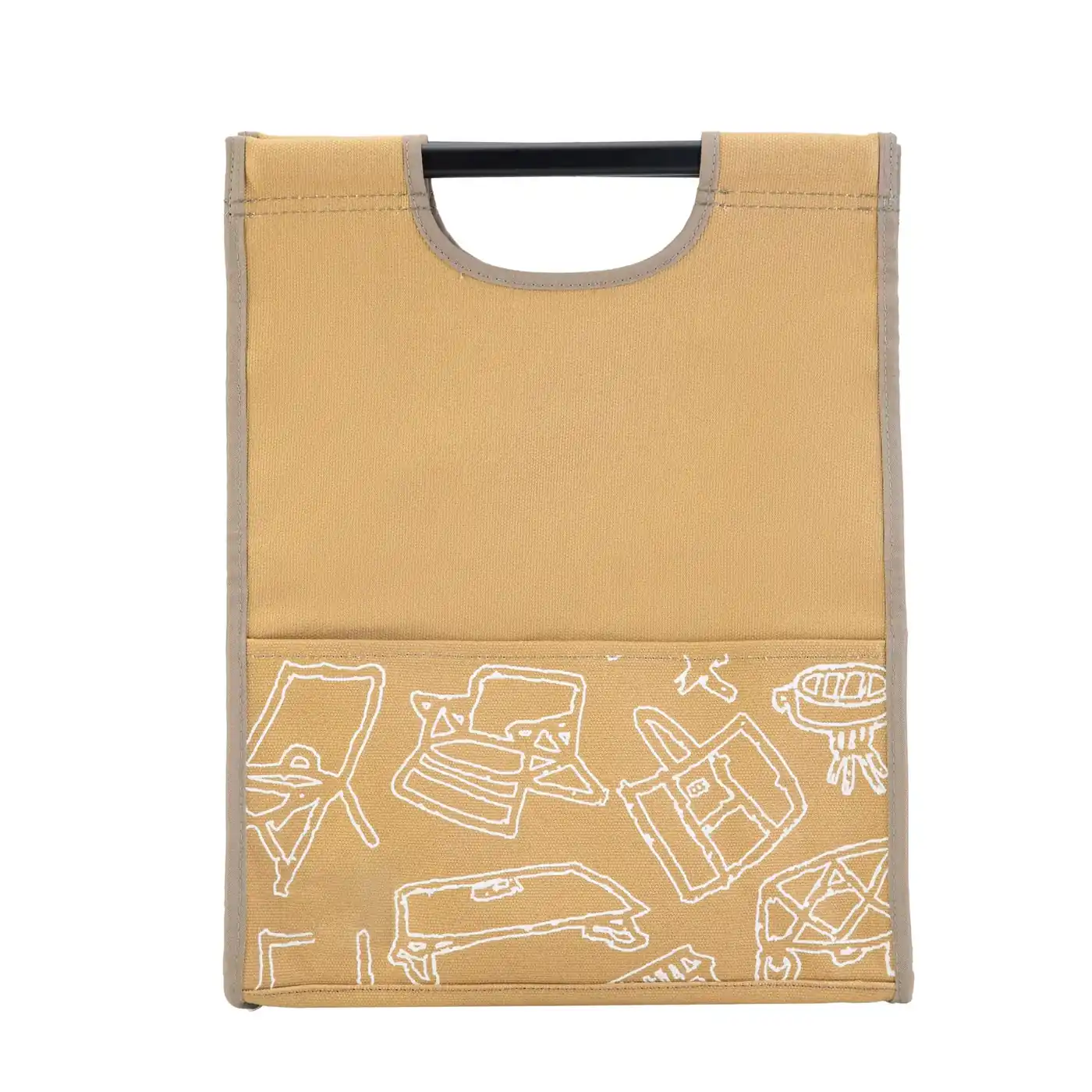 Elegant Oxford Printed Waterproof Handbag for Everyday Use