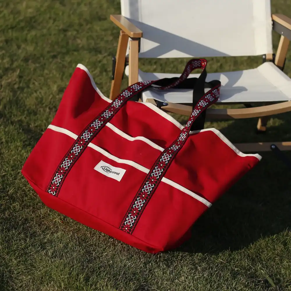 Fashion-forward Designer Beach Tote Bag Perfect for Vacation detail view 1