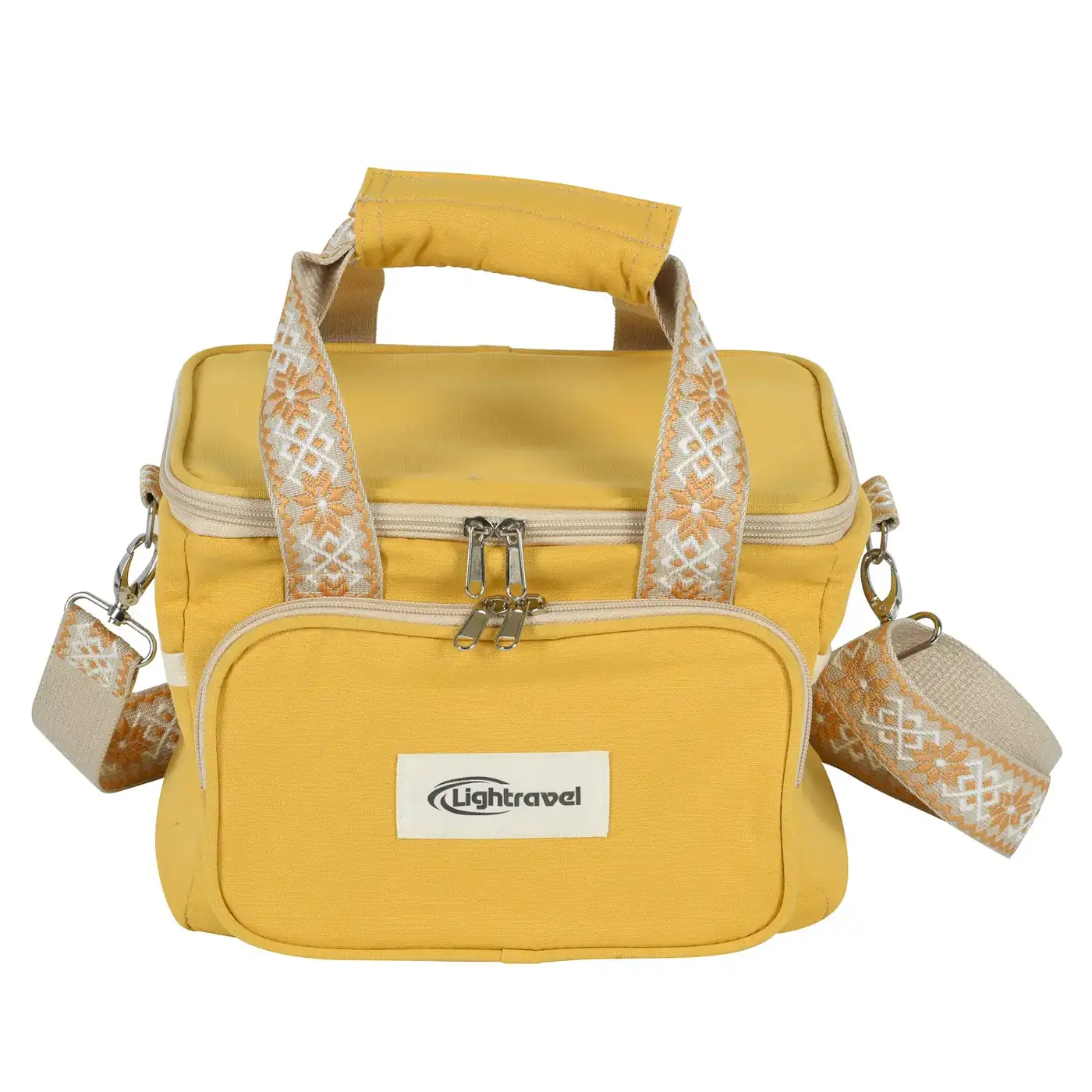 FreshBite Lunch Companion: Stylish Portable Lunch Cooler Tote detail view 4