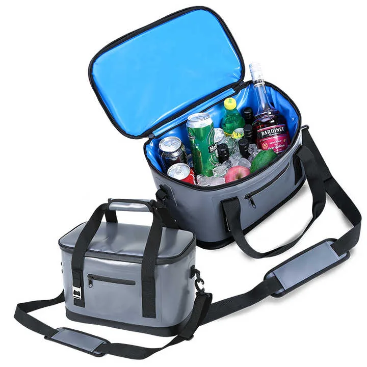 High-Density Insulation Portable TPU Soft Waterproof Cooler Bag detail view 6