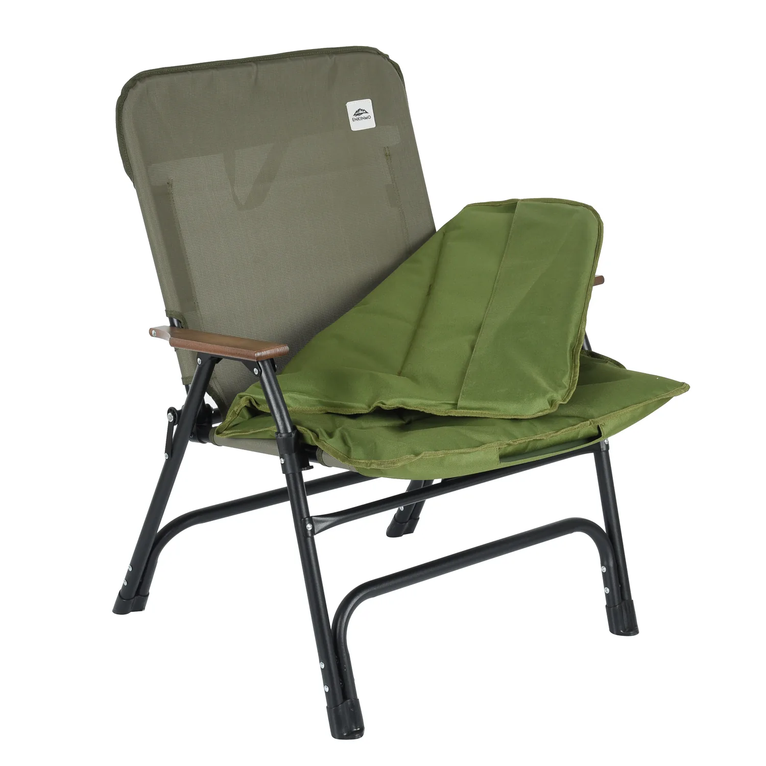 High Quality Lightweight Portable Collapsible Lounge Folding Camping Chair detail view 5