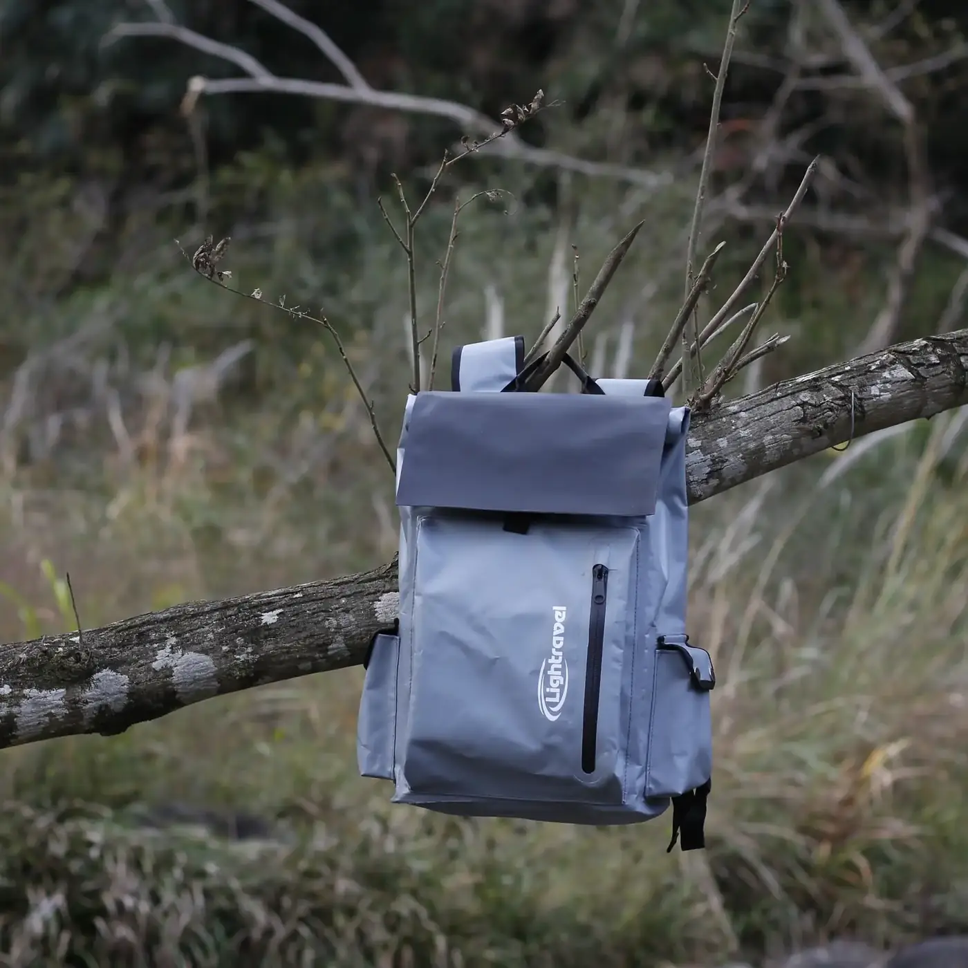 Hike in Style: Personalized 25L Waterproof PVC Dry Backpack