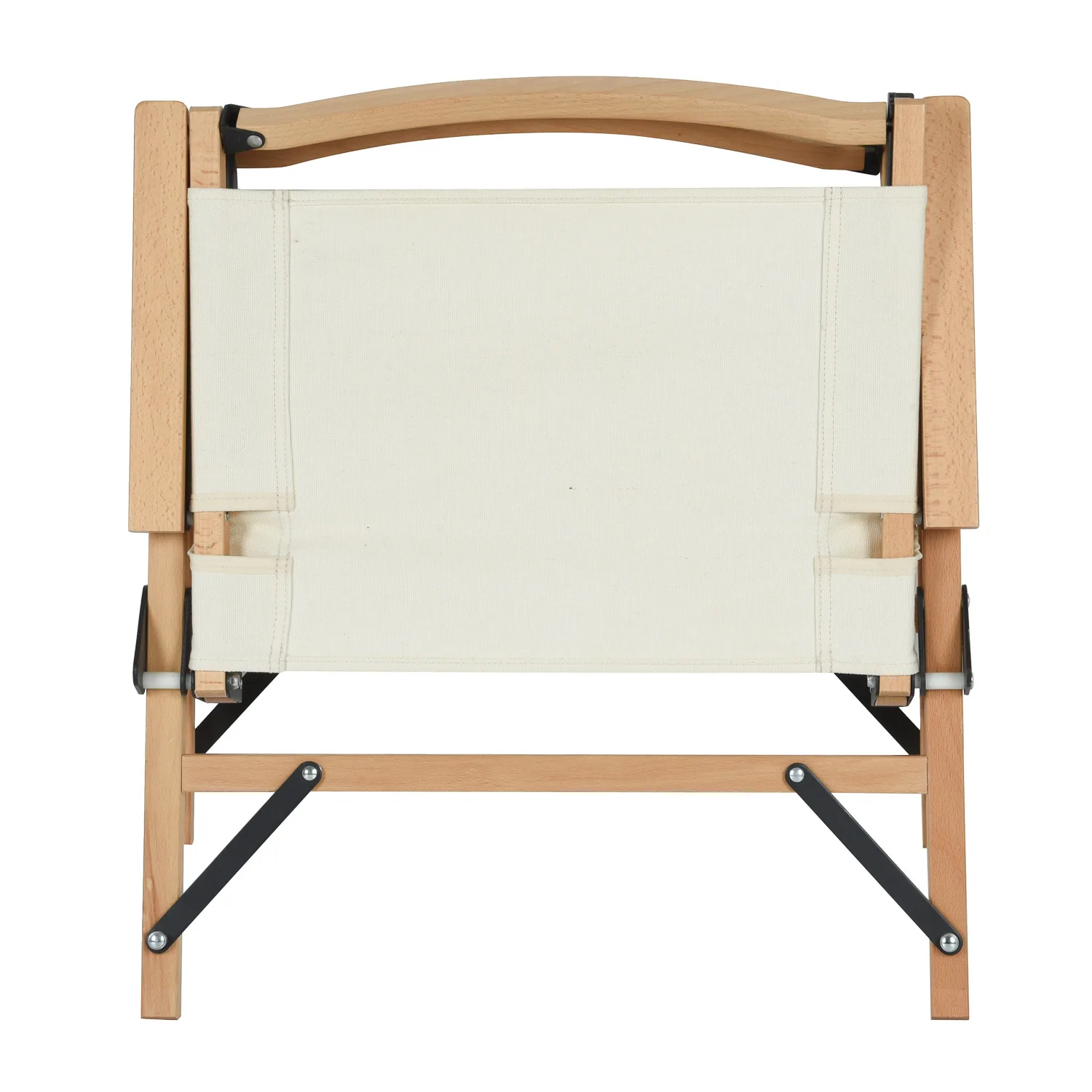 Hike Outdoor Glamping Portable Chairs Camping Folding Wood Kermit Beach Chair Wooden With Armrest detail view 5