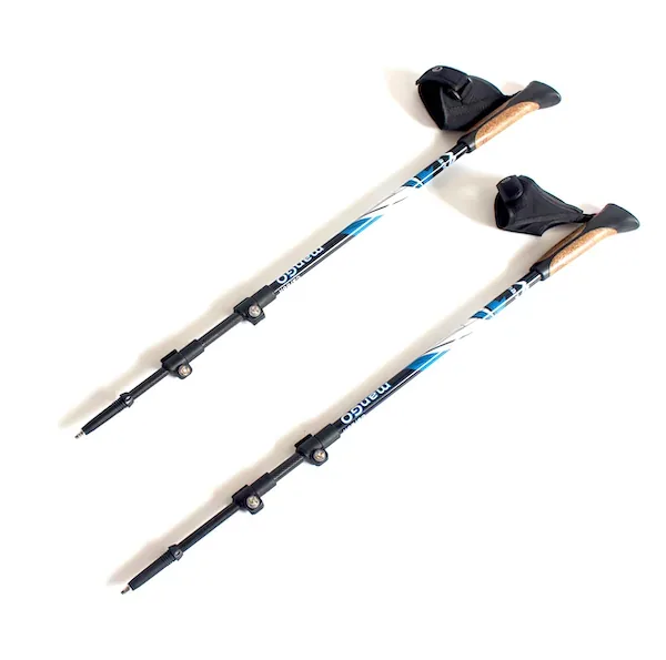 Clip-off Grip Collapsible Nordic Walking Stick Set MW1049A