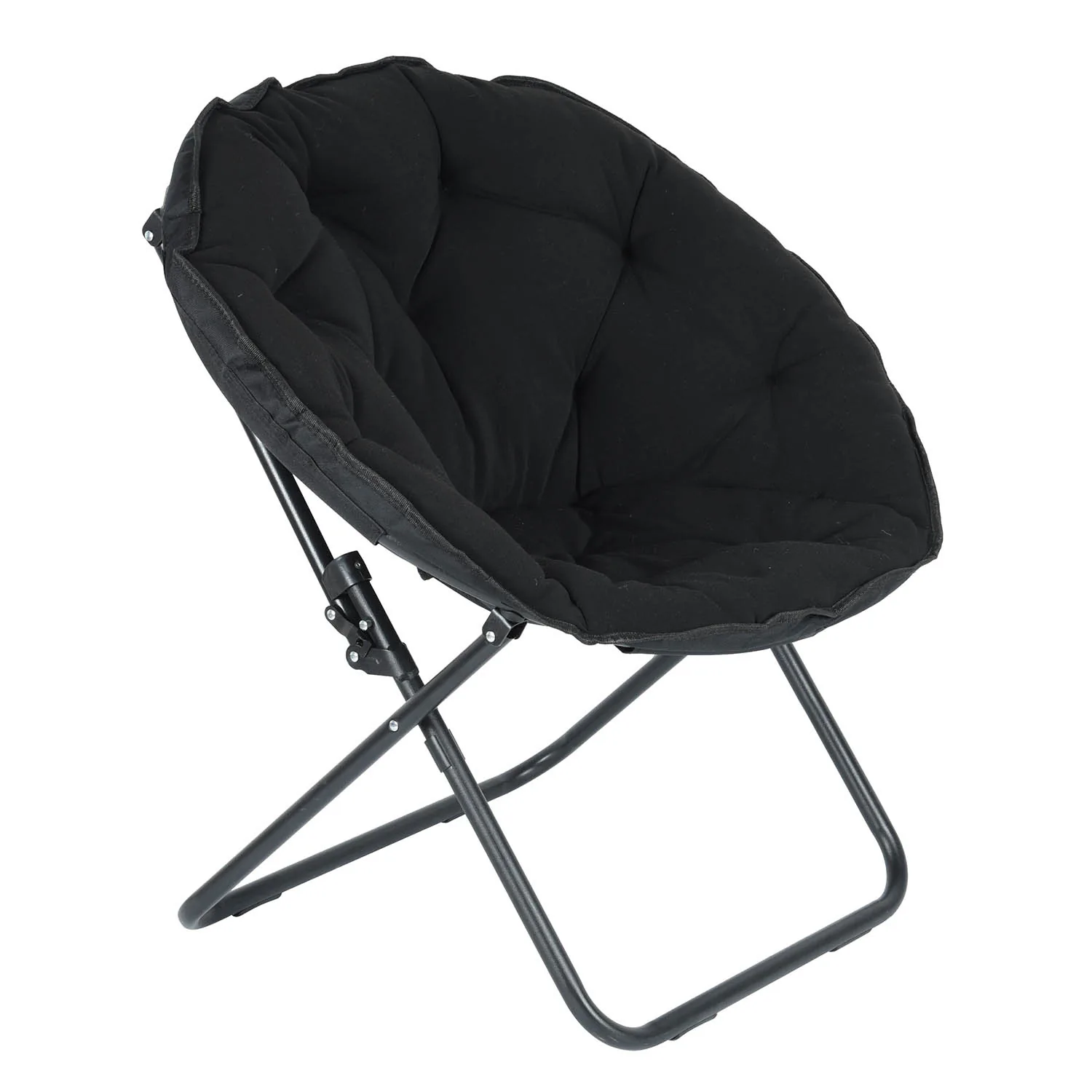 Hot Sale Folding Adult Moon Saucer Chairs Folding Relaxing Padded Moon Chair detail view 1