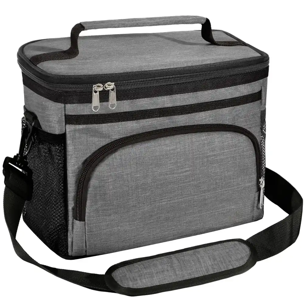 Large Capacity Insulated Cooler Camping Bag detail view 1