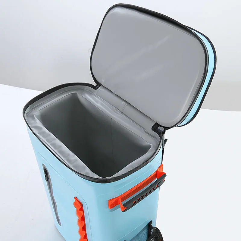 Large Outdoor Waterproof Insulated TPU Backpack Cooler Bag for Cooling 72h detail view 1