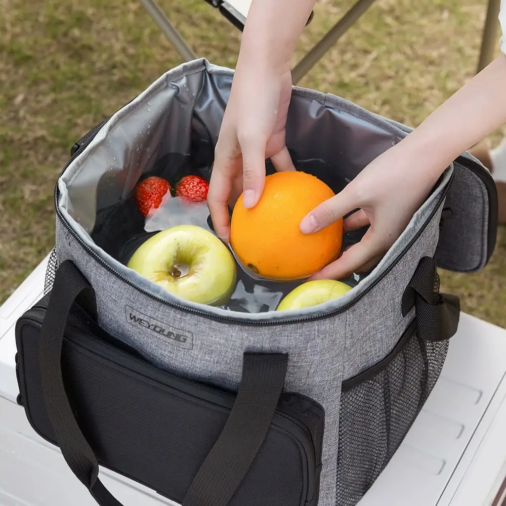 Multi Functional Outdoor Waterproof Insulation Ice Pack Picnic Bag detail view 2