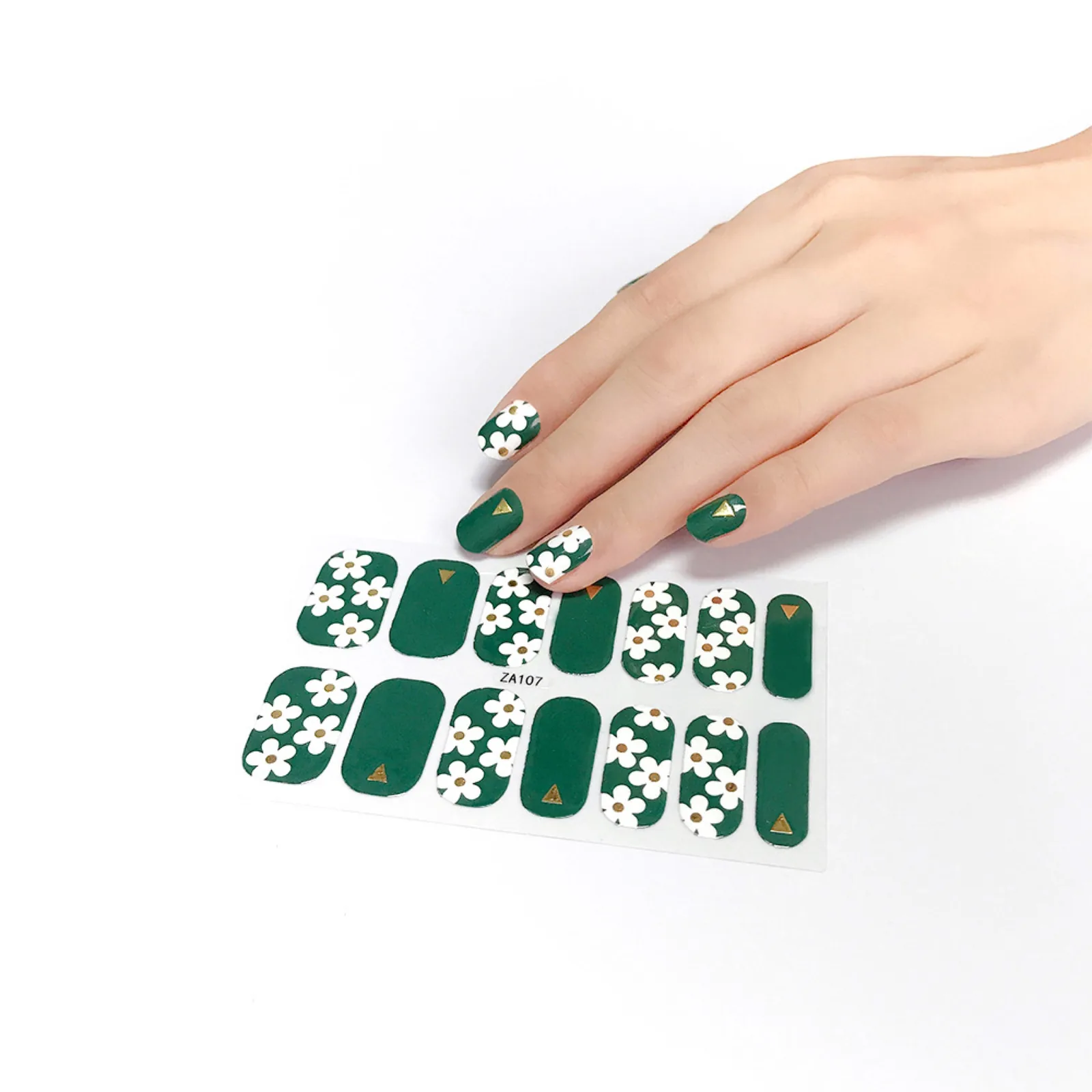 Nail Wrap Patch Self Adhesive nail art stickers detail view 1