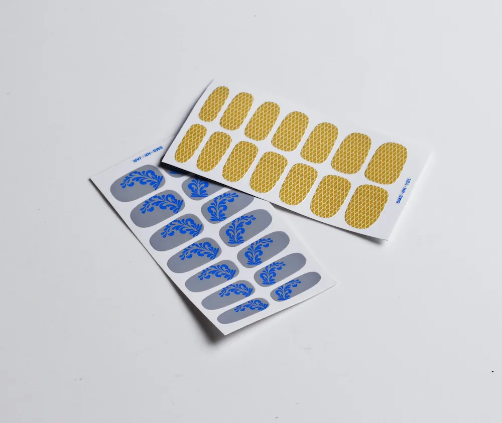 Nail Wrap Patch Self Adhesive nail art stickers