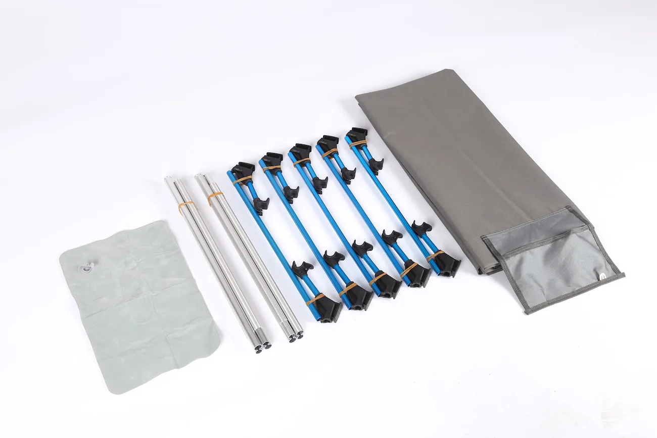 Aluminum Folding Camping Bed Cot MW13001 detail view 5