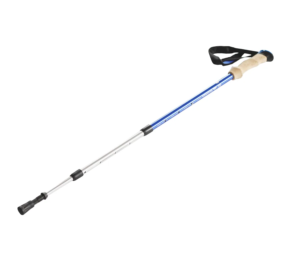 Aluminum 7075 Hiking Stick with Button MW1005 detail view 2