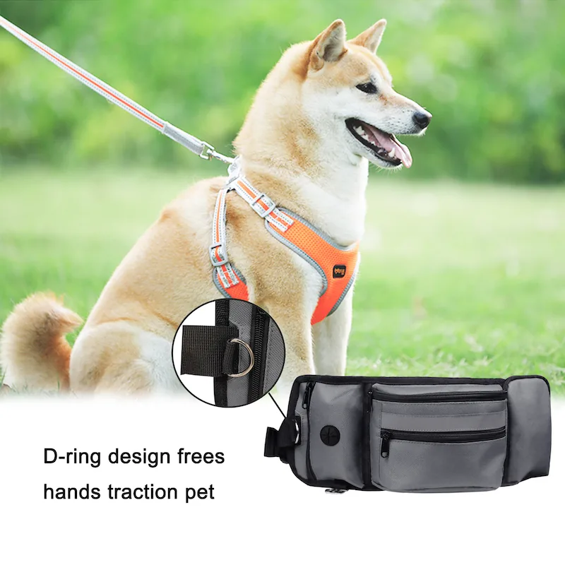 Pet Treat Waist Bag for Dog Training Walking