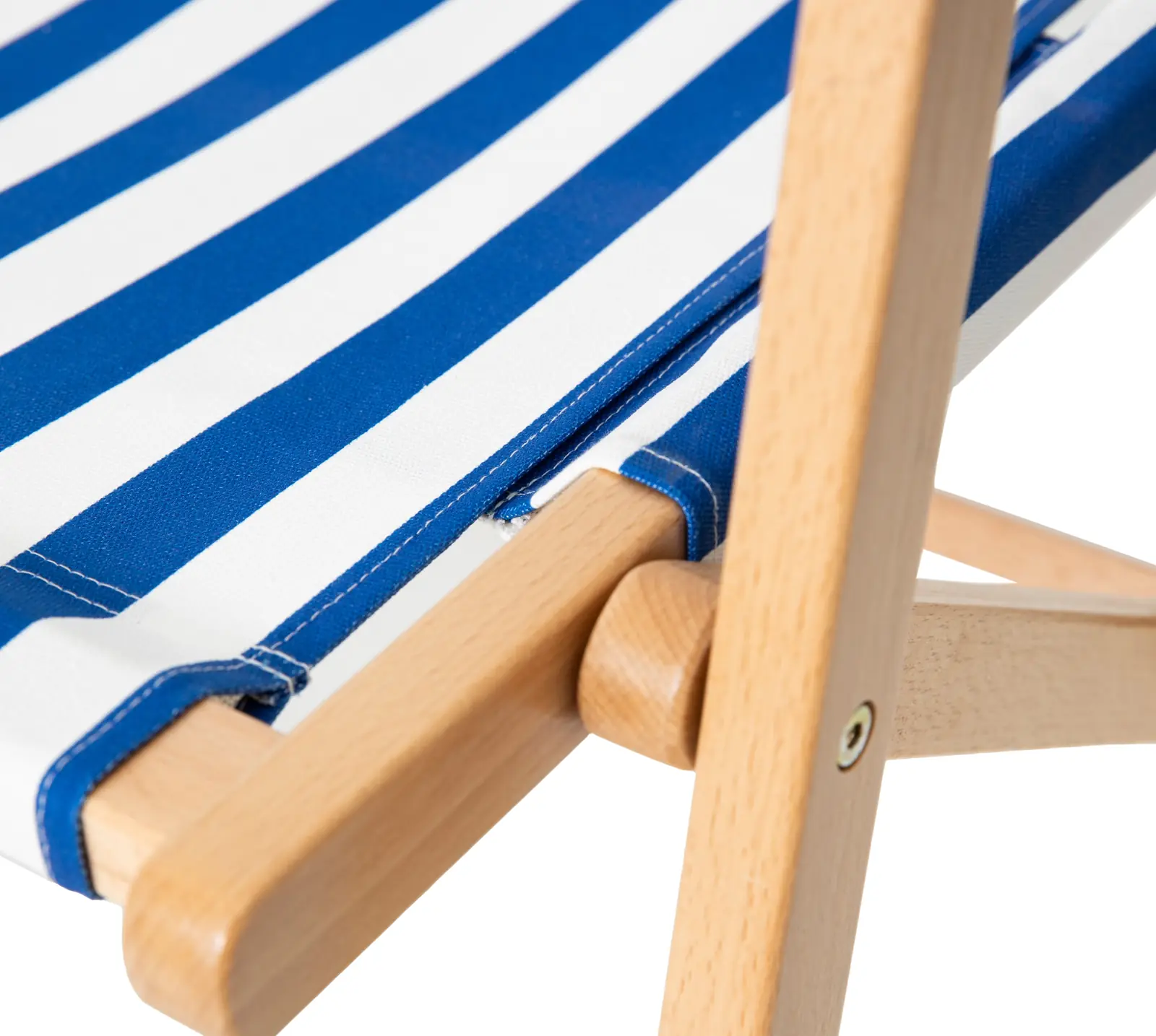 Sturdy Outdoor Wood Frame Canvas Camping Chair for Adventures detail view 4