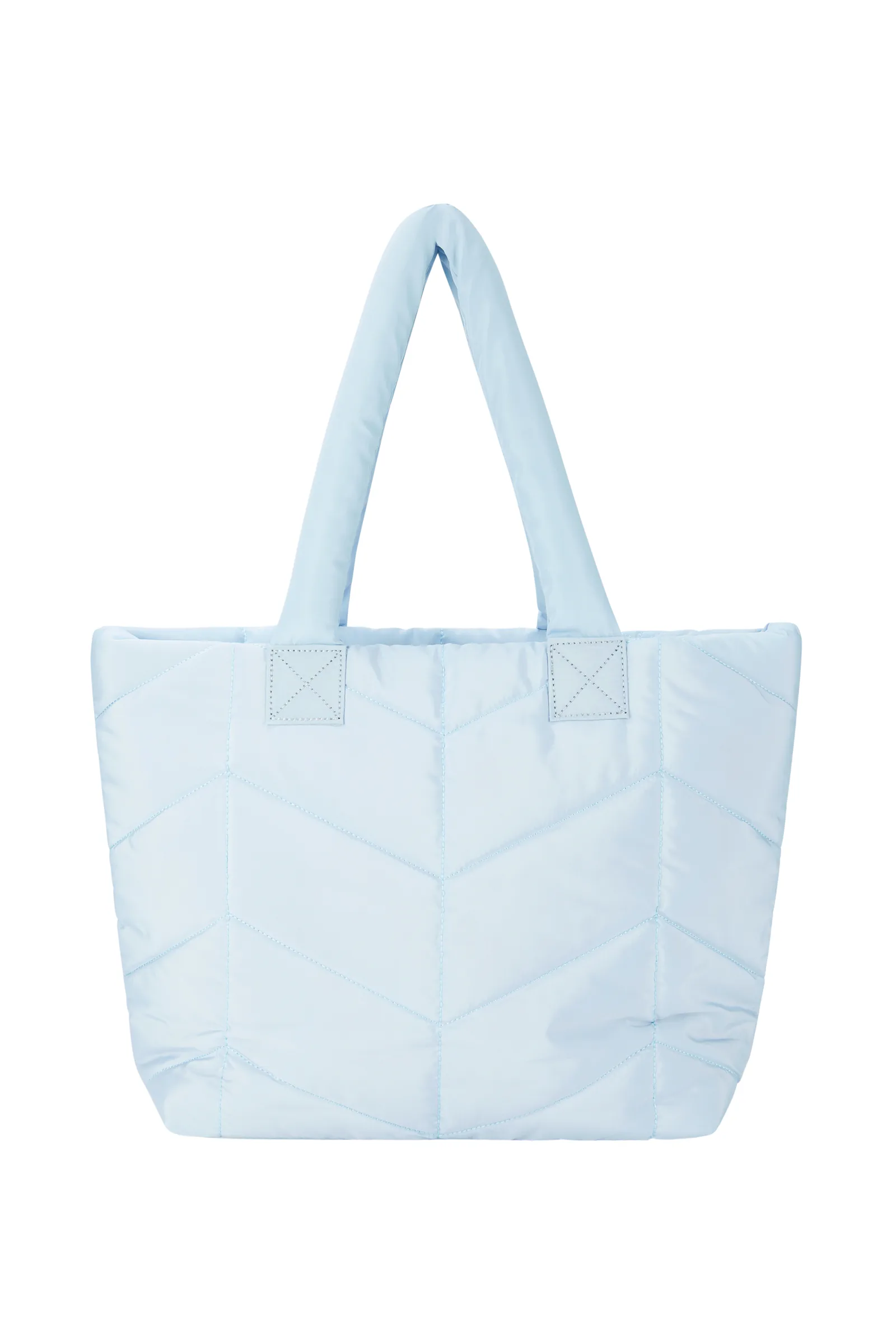 Stylish Quilting Puffer Women Tote Shoulder Bag with Large Capacity detail view 3