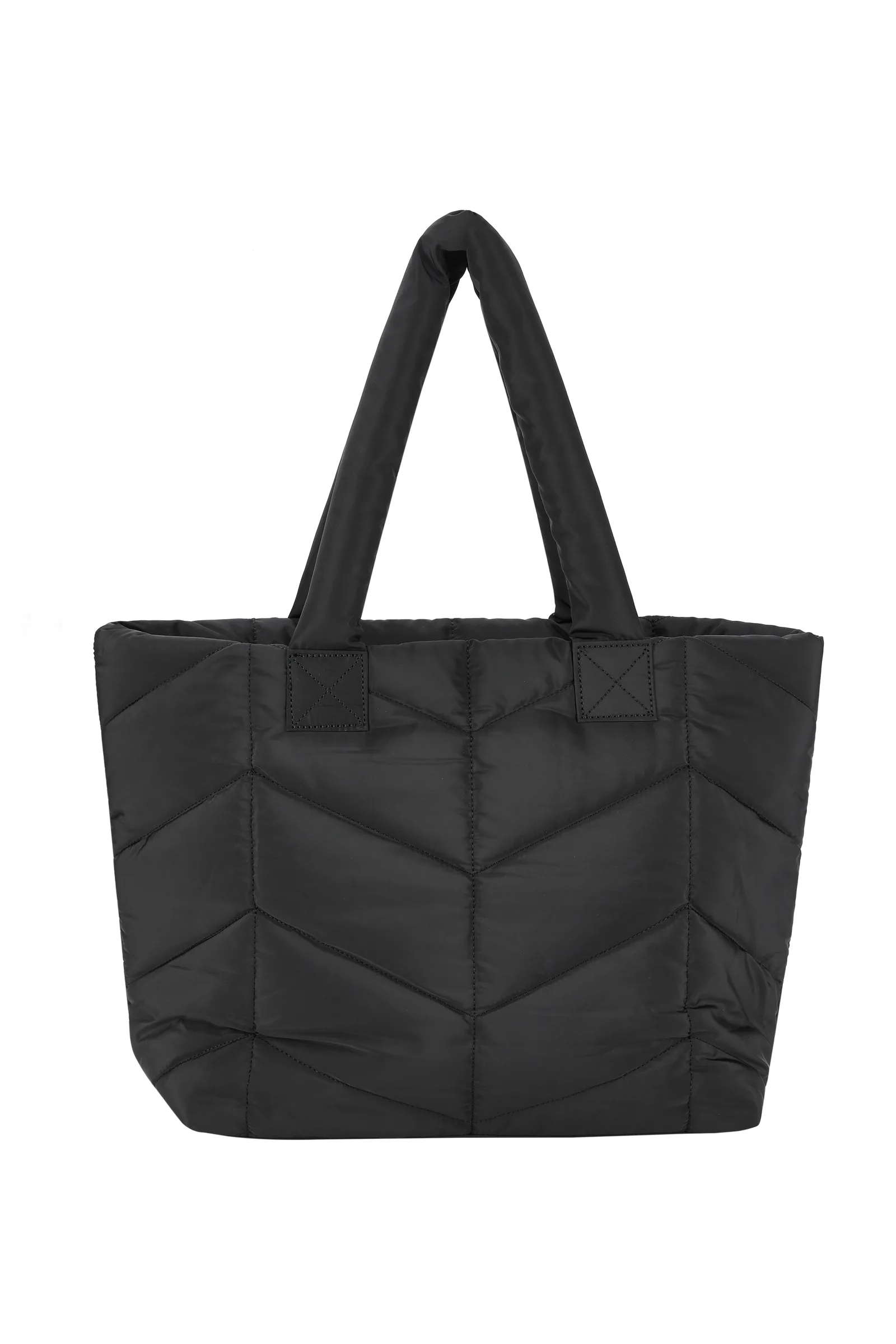 Stylish Quilting Puffer Women Tote Shoulder Bag with Large Capacity detail view 6