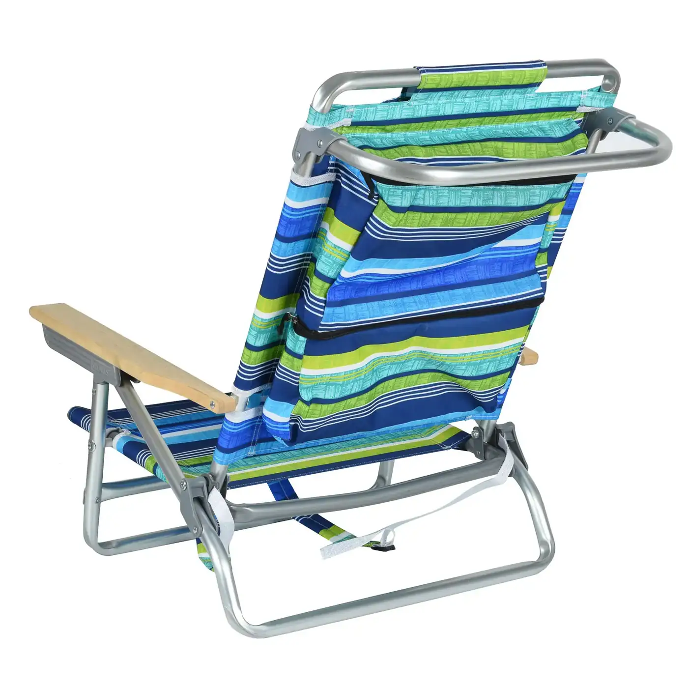 Super quality new style folding pillow pvc coating Strap fabric beach chair outdoor custom foldable metal fishing camping chairs detail view 2