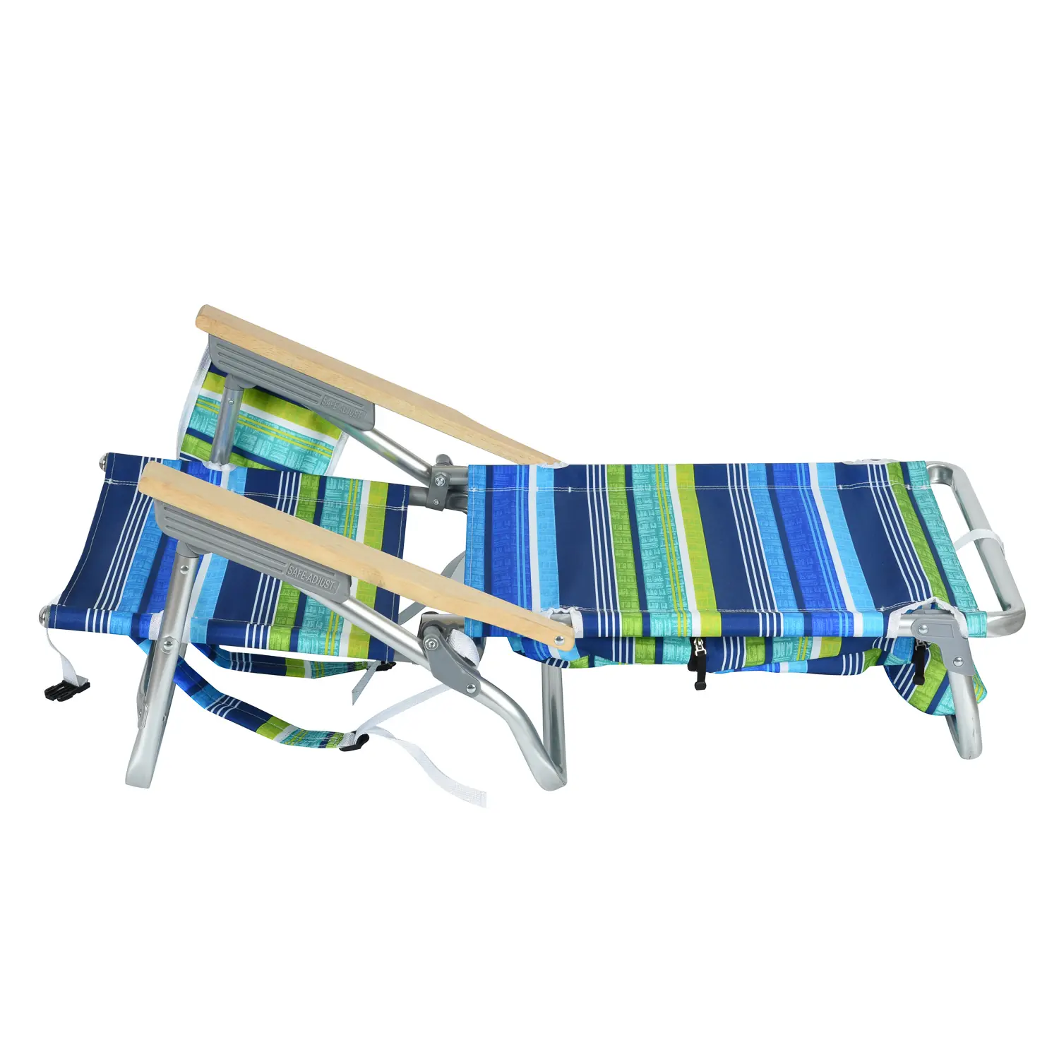 Super quality new style folding pillow pvc coating Strap fabric beach chair outdoor custom foldable metal fishing camping chairs detail view 3
