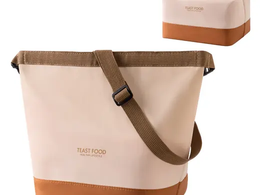 Custom Outdoor Thermal Cooler Lunch Bag with Adjustable Shoulder Straps