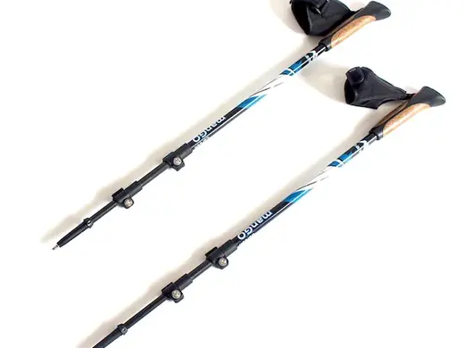Clip-off Grip Collapsible Nordic Walking Stick Set MW1049A