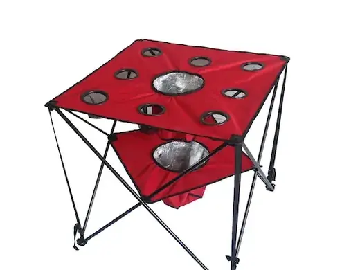 Folding Camping Table with Cooler Bag MW12015