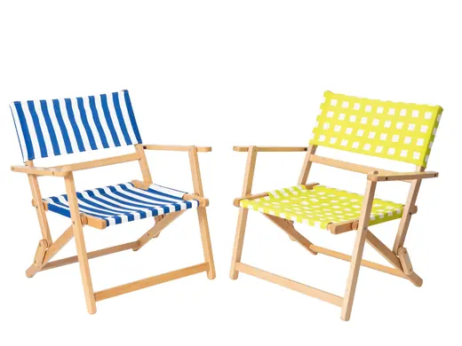 Sturdy Outdoor Wood Frame Canvas Camping Chair for Adventures