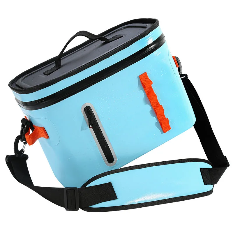 Waterproof Insulated Outdoor Camping Backpack Cooler Bag for Cans Usage detail view 1