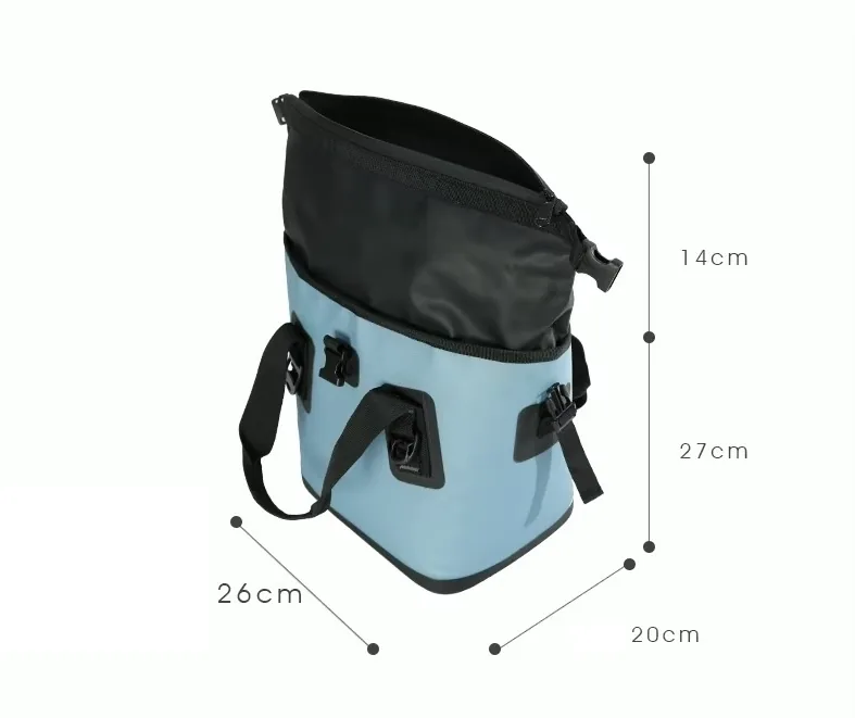 Wholesale 10L Large Family Thermal Soft Cooler Insulation Tote Bag for Beach detail view 4
