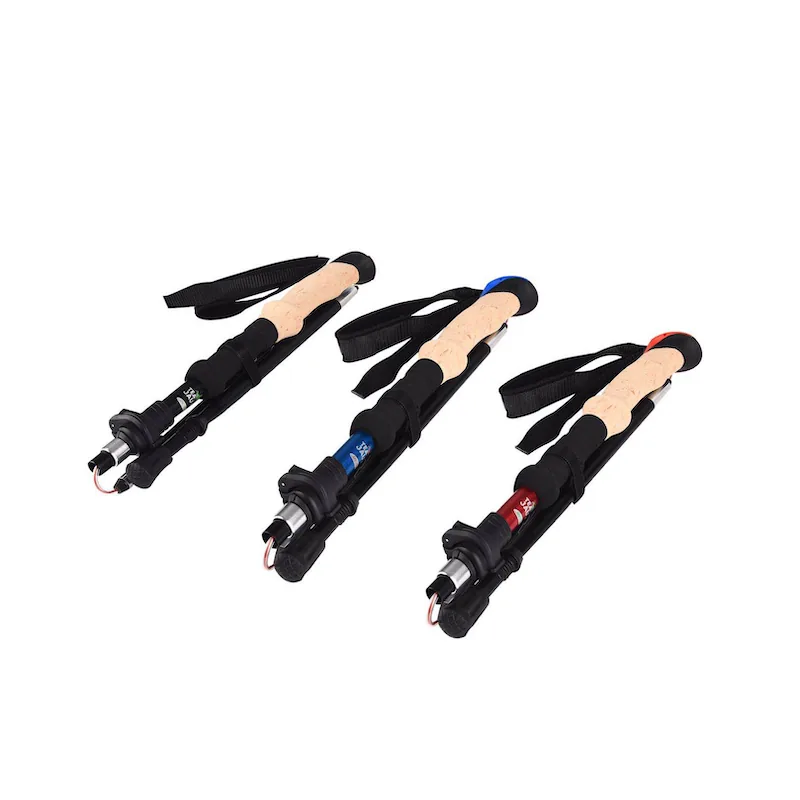 Aviation Aluminum Backpack Trekking Pole MW1018C detail view 1