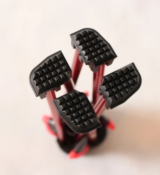 Portable Folding Square Camping Stool MW11041 detail view 2