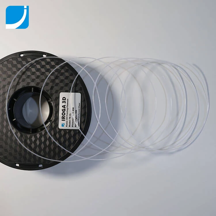 3D Printing Signage Filament in Translucent Clear Color detail view 7