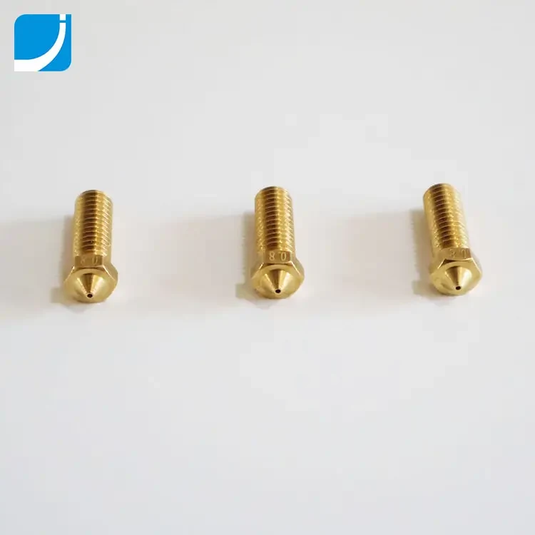 Brass Nozzle for 3D Sign Printer detail view 3