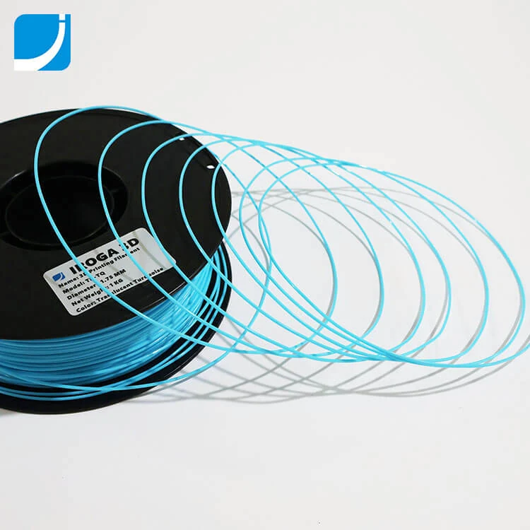 3D Printing Filament in Translucent Turquoise with Good Light Diffusing detail view 6