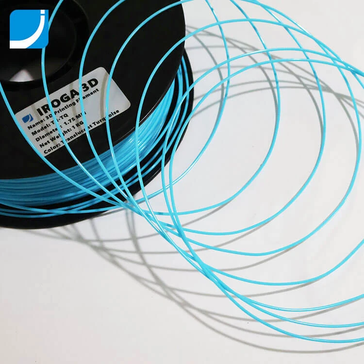 3D Printing Filament in Translucent Turquoise with Good Light Diffusing detail view 4