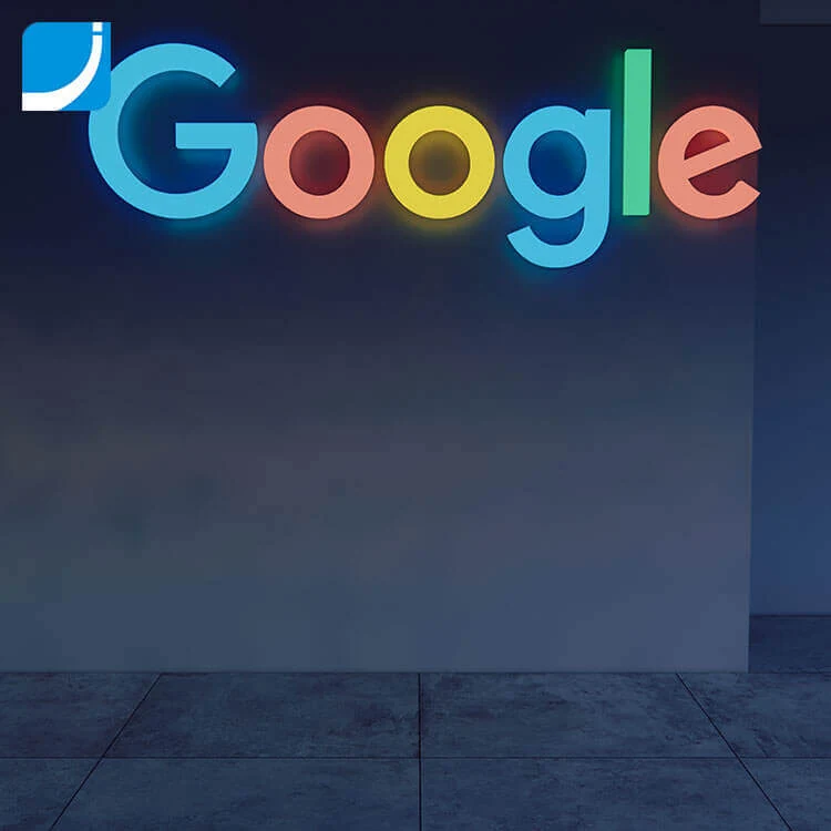 Multi Colour Channel Letters Frontlit and Sidelit from One Machine view 3