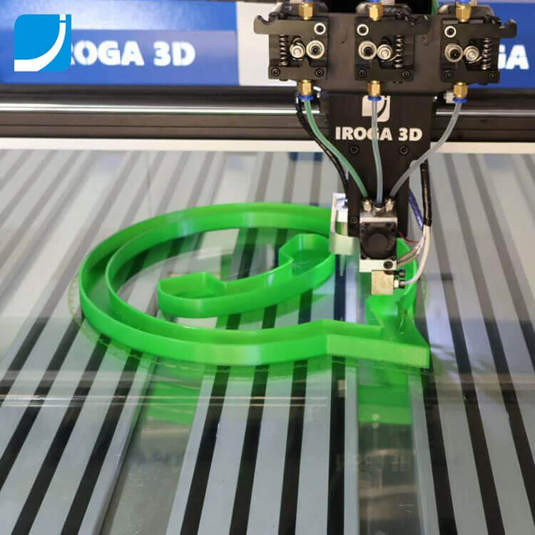 Illuminated Custom Signage Made by 3D Printer in China No Bending Machine detail view 5