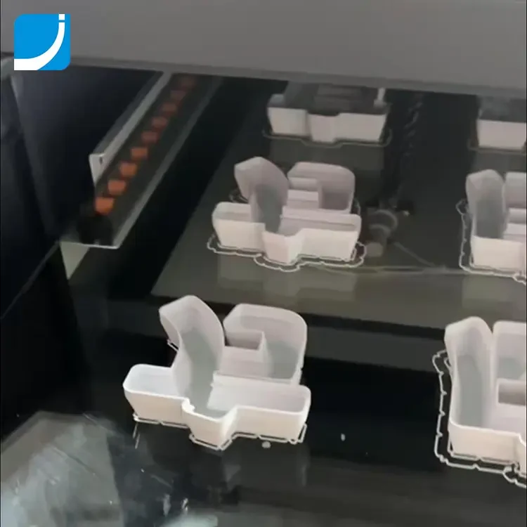 Industrial 3D Printer with UV Curing Machine for 3D Printing Wall and Liquid Acrylic Face detail view 3