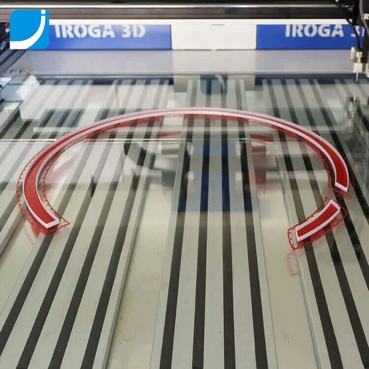 Sidelit Outdoor Logo Sign Printed for Angled Viewing view 4