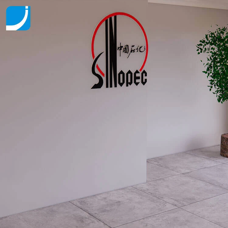 Sidelit Outdoor Logo Sign Printed for Angled Viewing