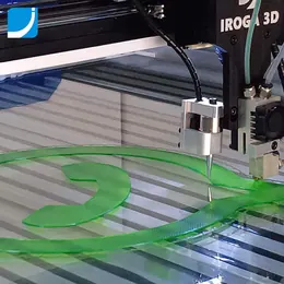 Illuminated Custom Signage Made by 3D Printer in China No Bending Machine detail view 4