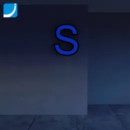 LED Channel Letter with Trimmed Face Made by 3D Slicing Software and 3D Printing Machine detail view 3
