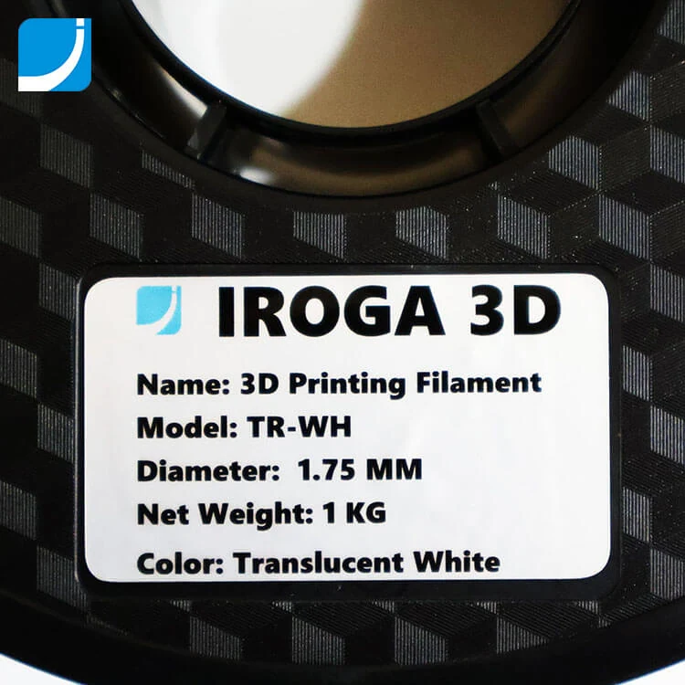 Translucent White 3D Printing Filament for Illuminated Signs detail view 9