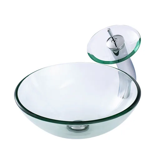 Round Glass Bowl Transparent Clear Chinese Supplier