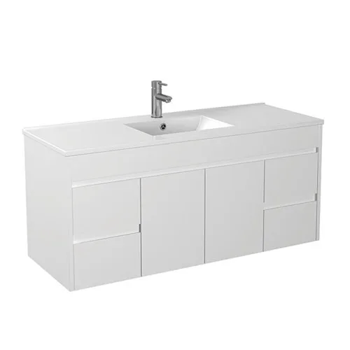 Handle Free Wall Hung Finger Pull Vanity