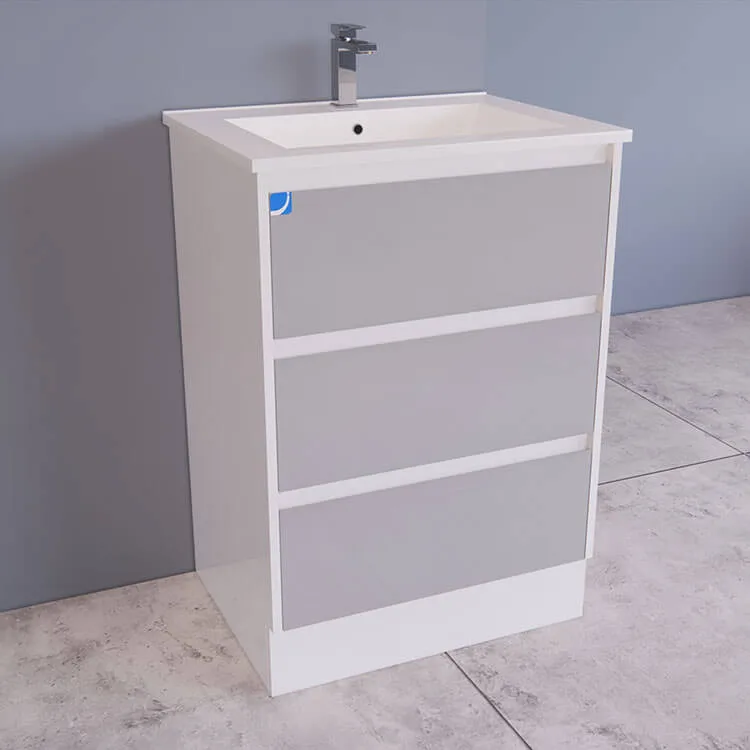 Gloss Grey White Bathroom Furniture Big Chinese Factory