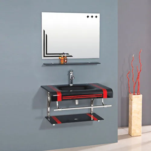 Single Wall Hung Glass Sink Made In China Fabricator