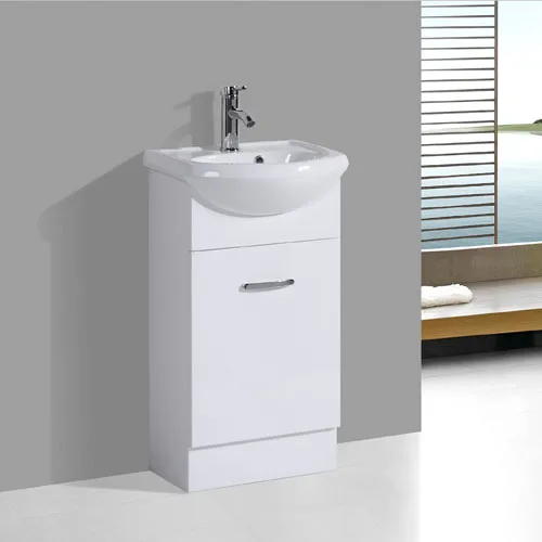 450mm Small Semi-Recessed Bathroom Vanity Furniture